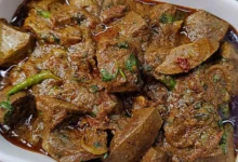 kaleji recipe