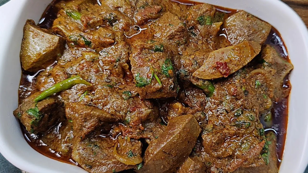 kaleji recipe