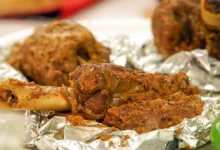 mutton steam leg