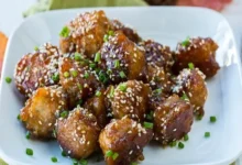 sesame chicken balls