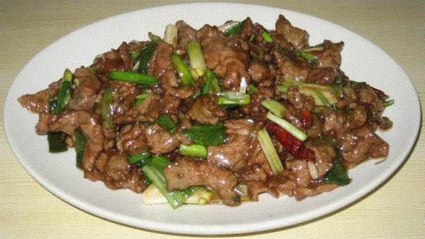 undercut steak in chinese style