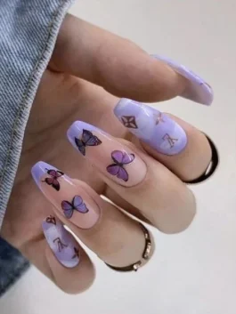 butterfly and fashion logo nail art 265x353 1