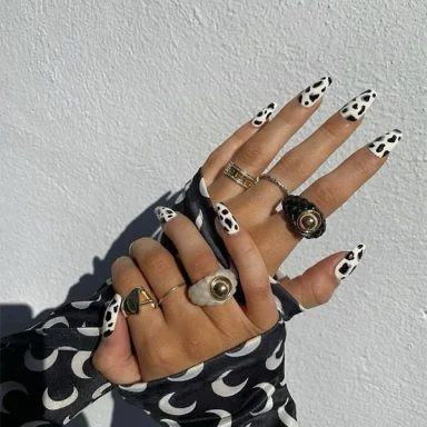 cow print all over nail ideas alicejuniper 384x384 1
