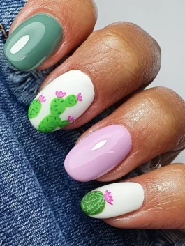cute cacti nails 265x353 1