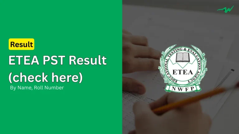 etea pst result by name roll number