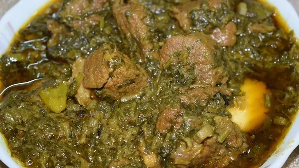 palak gosht