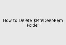 delete mfedeeprem folder