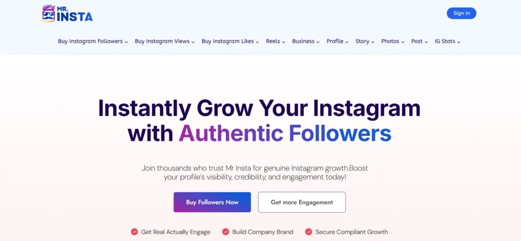 mr insta