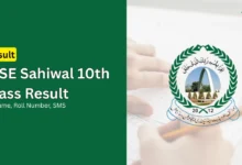 bise sahiwal board 10th class position holders matric ssc