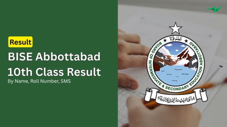 bise abbottabad 10th class result matric ssc 2