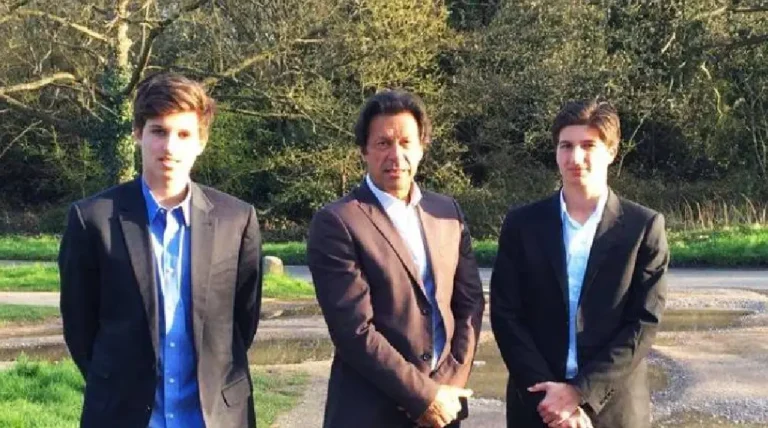 imran khan sons