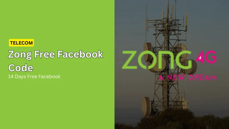 zong free facebook code