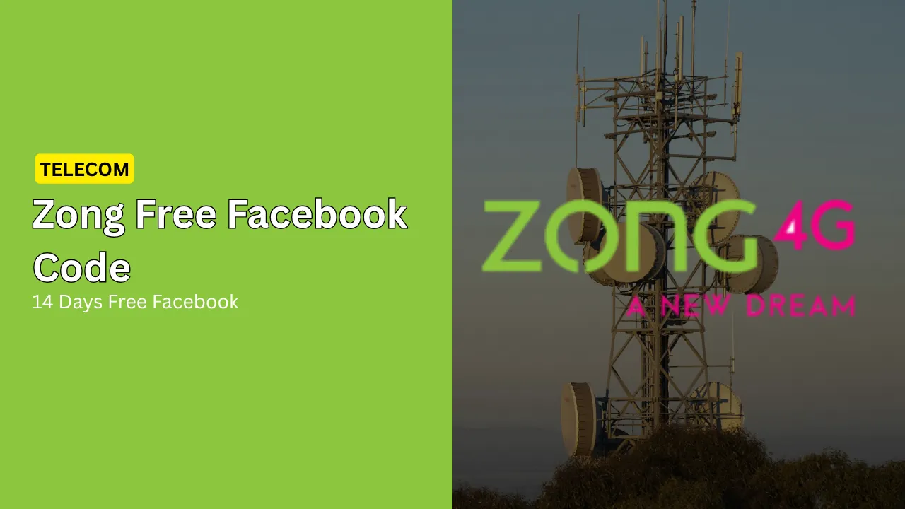 zong free facebook code