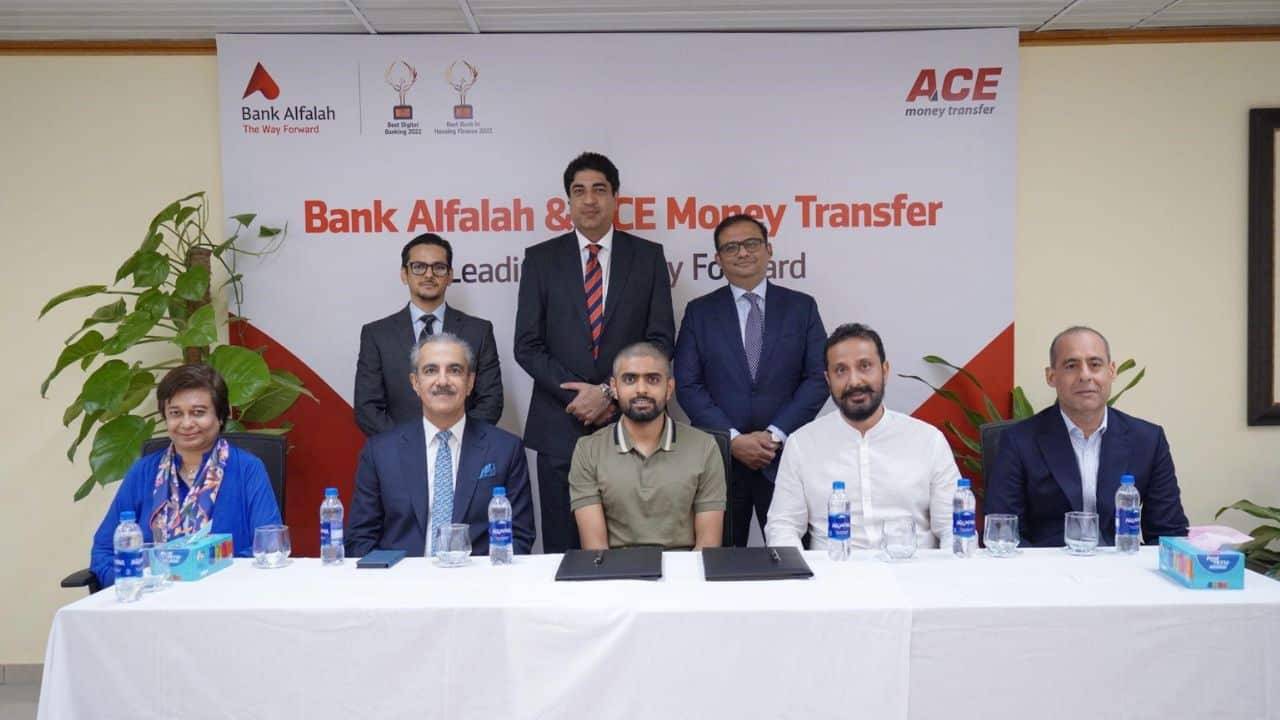 bank alfalah and ace money transfer partner