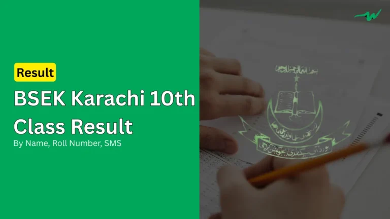 bsek karachi board 10th class position holders matric ssc 2