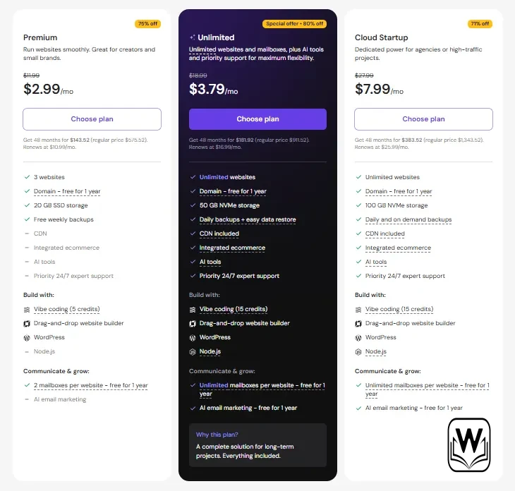 hostinger pricing