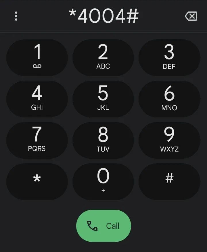 save zong balance code