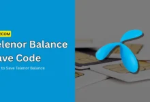 telenor balance save code