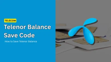 telenor balance save code