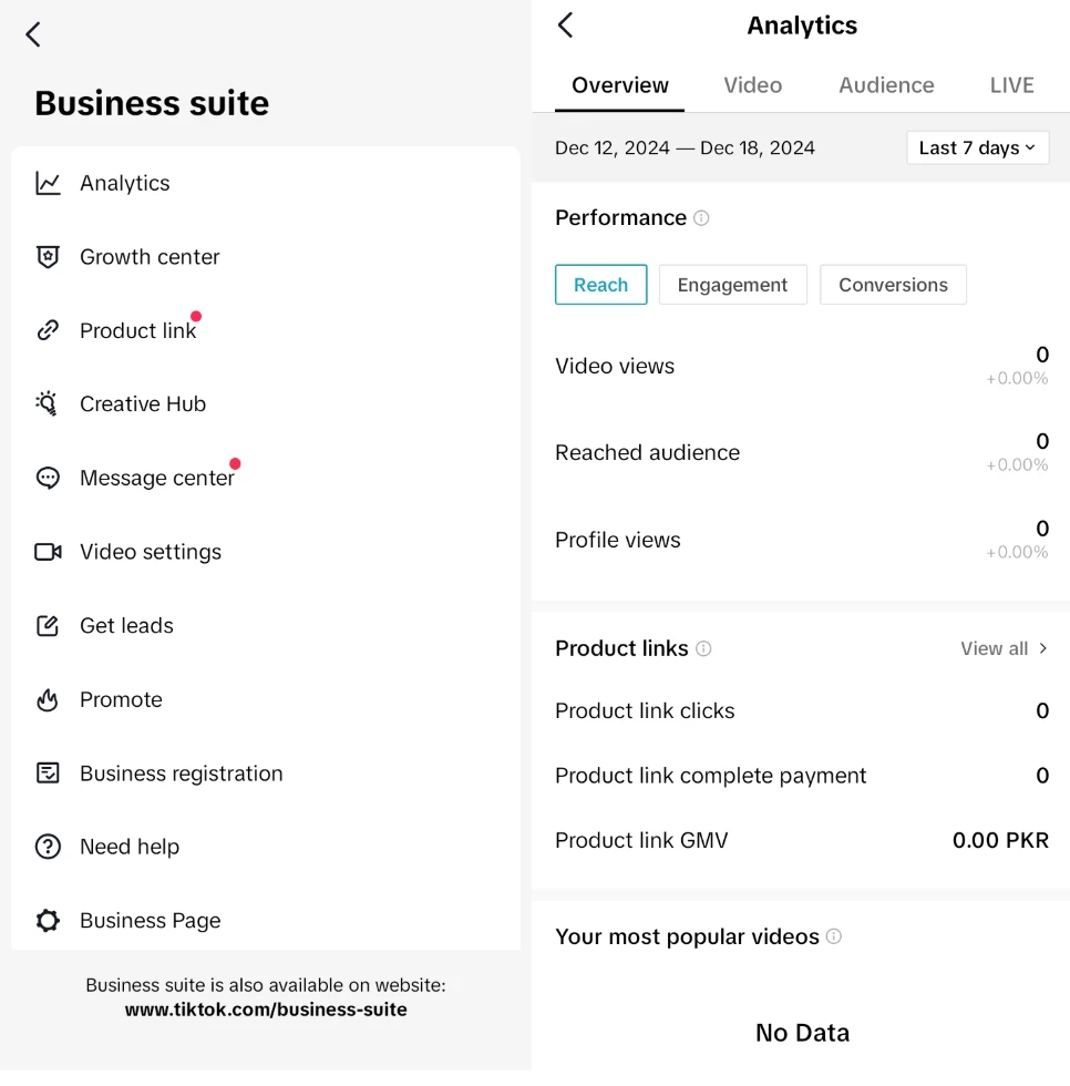 tiktok sort videos buisness suit