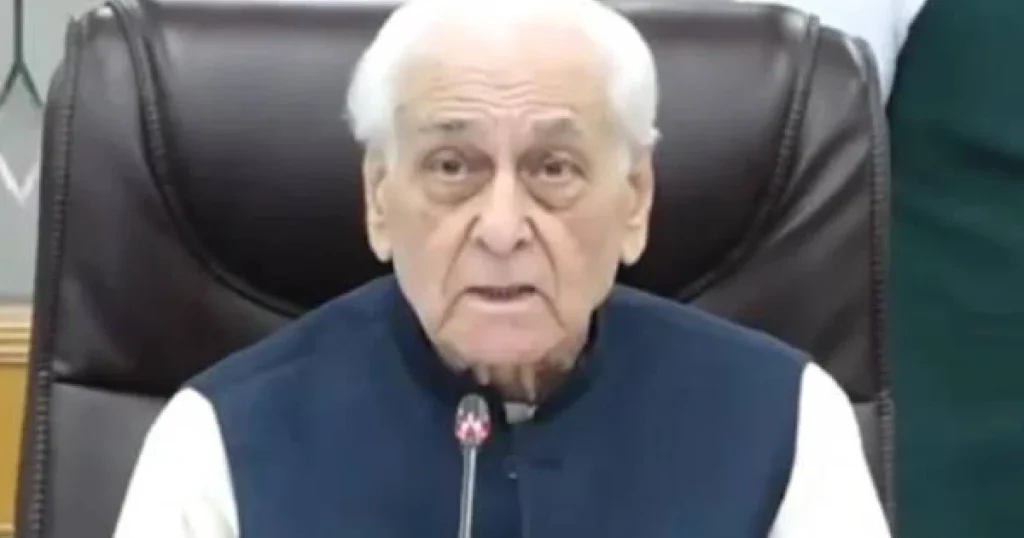 Caretaker KP Chief Minister Azam Khan Passes Away in Peshawar caretaker kp chief minister azam