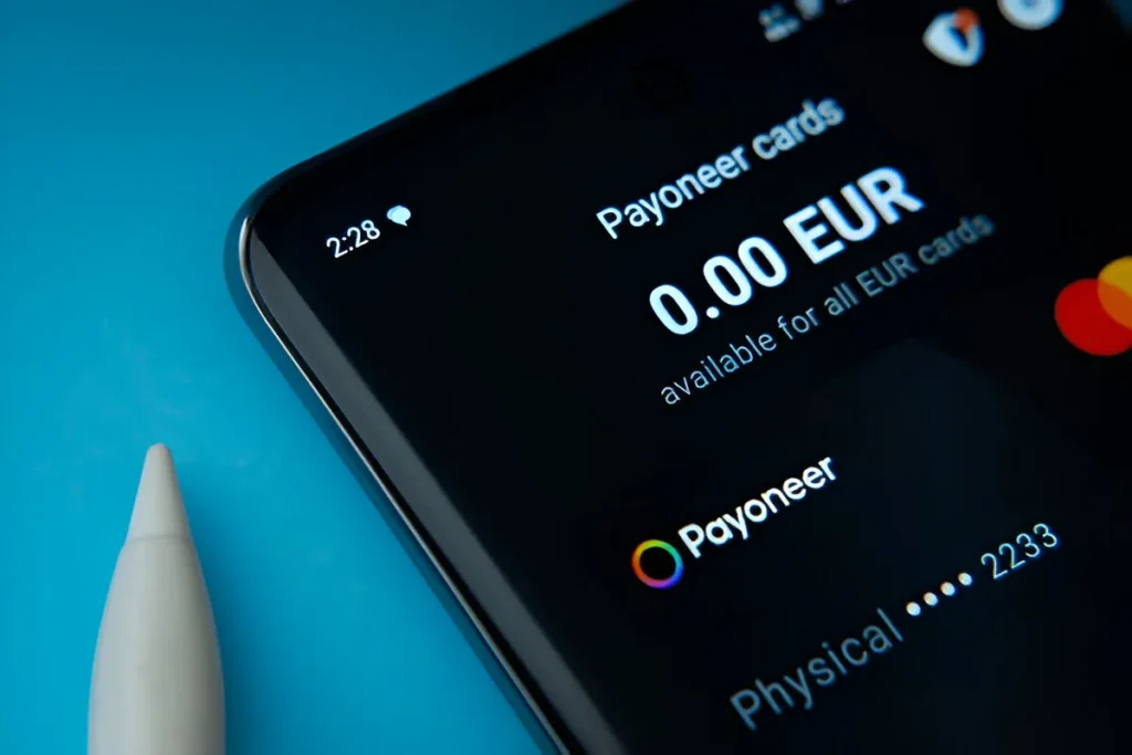 delete payoneer account zero balance