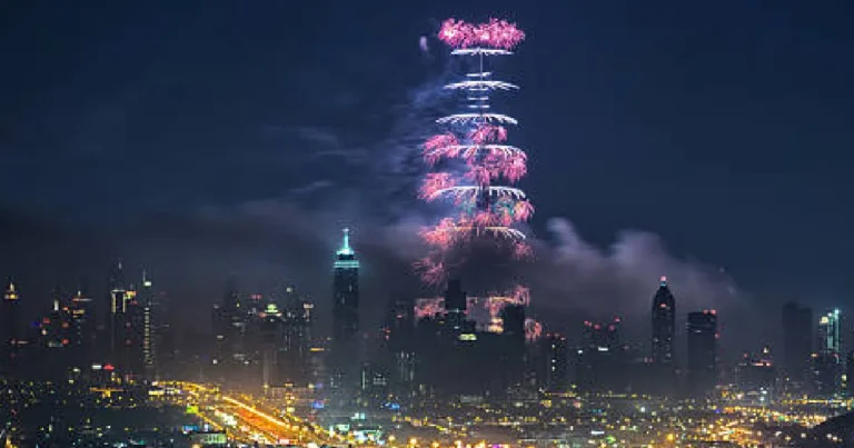 dubai fireworks