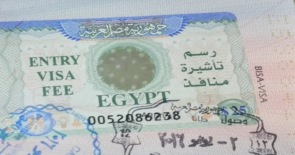 Egypt Visa from Pakistan egypt visa