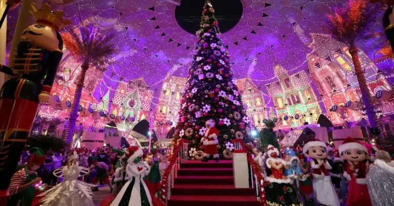 winter land at expo city