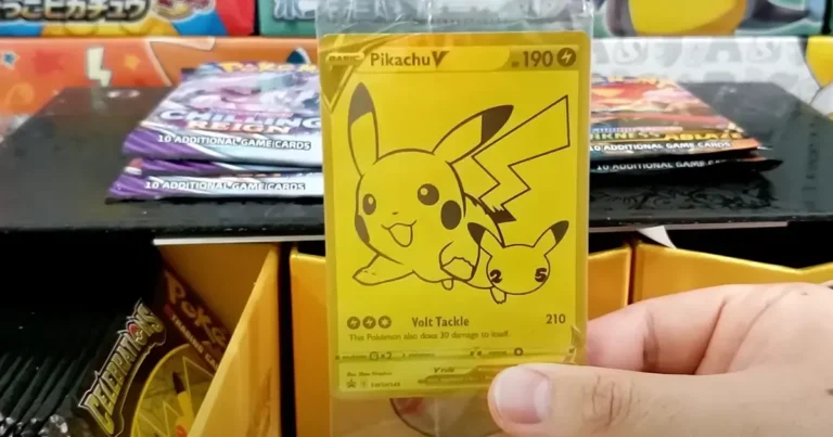 gold pokemon cards
