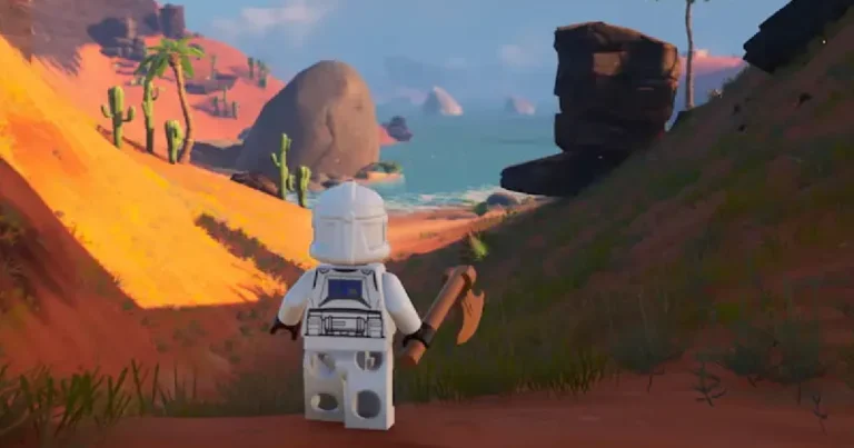 how to unlock the castle build in lego fortnite