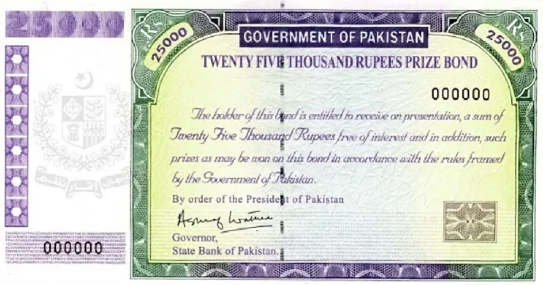 prize bond 25000