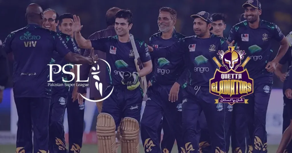 Quetta Gladiators Reveals Retentions for PSL 9 Draft quetta gladiators psl