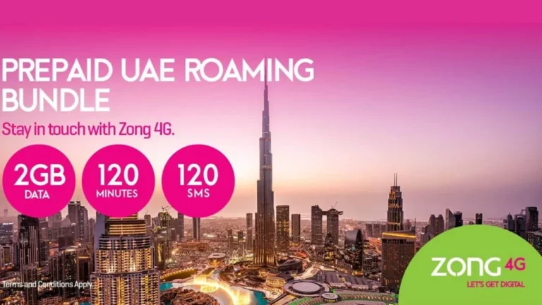 zong 4g uae roaming bundle