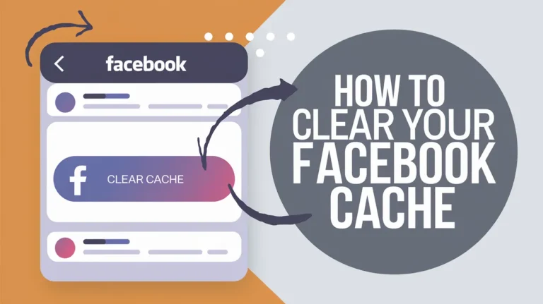 clear facebook cache