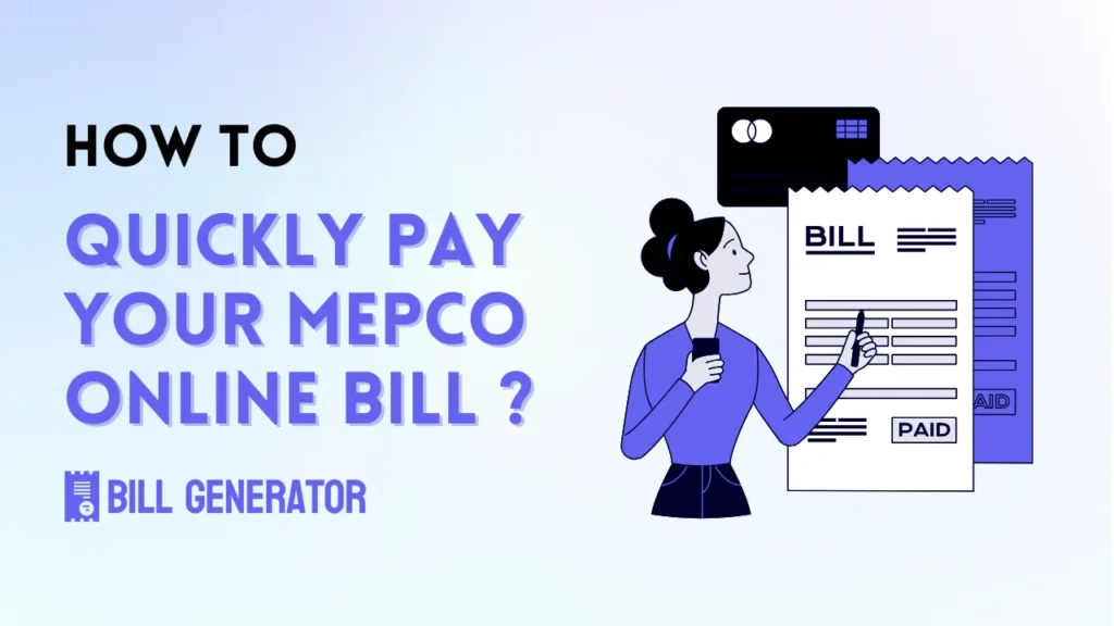 How to Quickly Check and Pay Your MEPCO Online Bill? how to quickly check and pay your mepco online bill