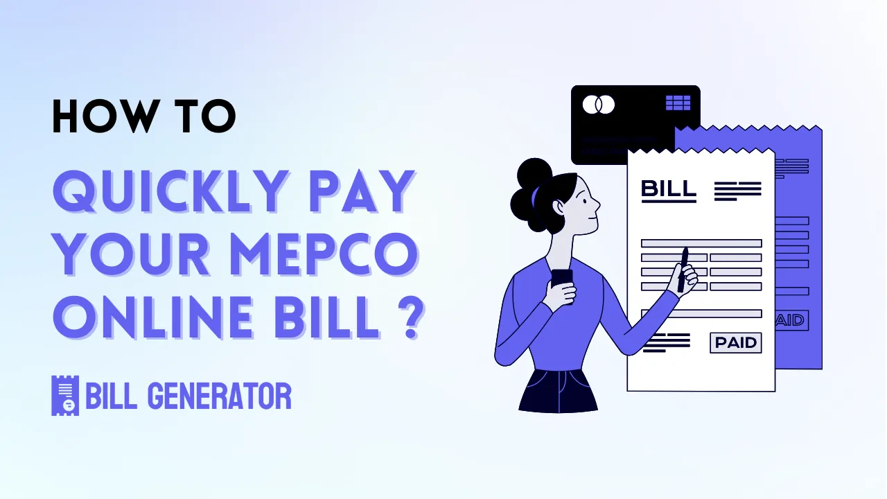 how to quickly check and pay your mepco online bill