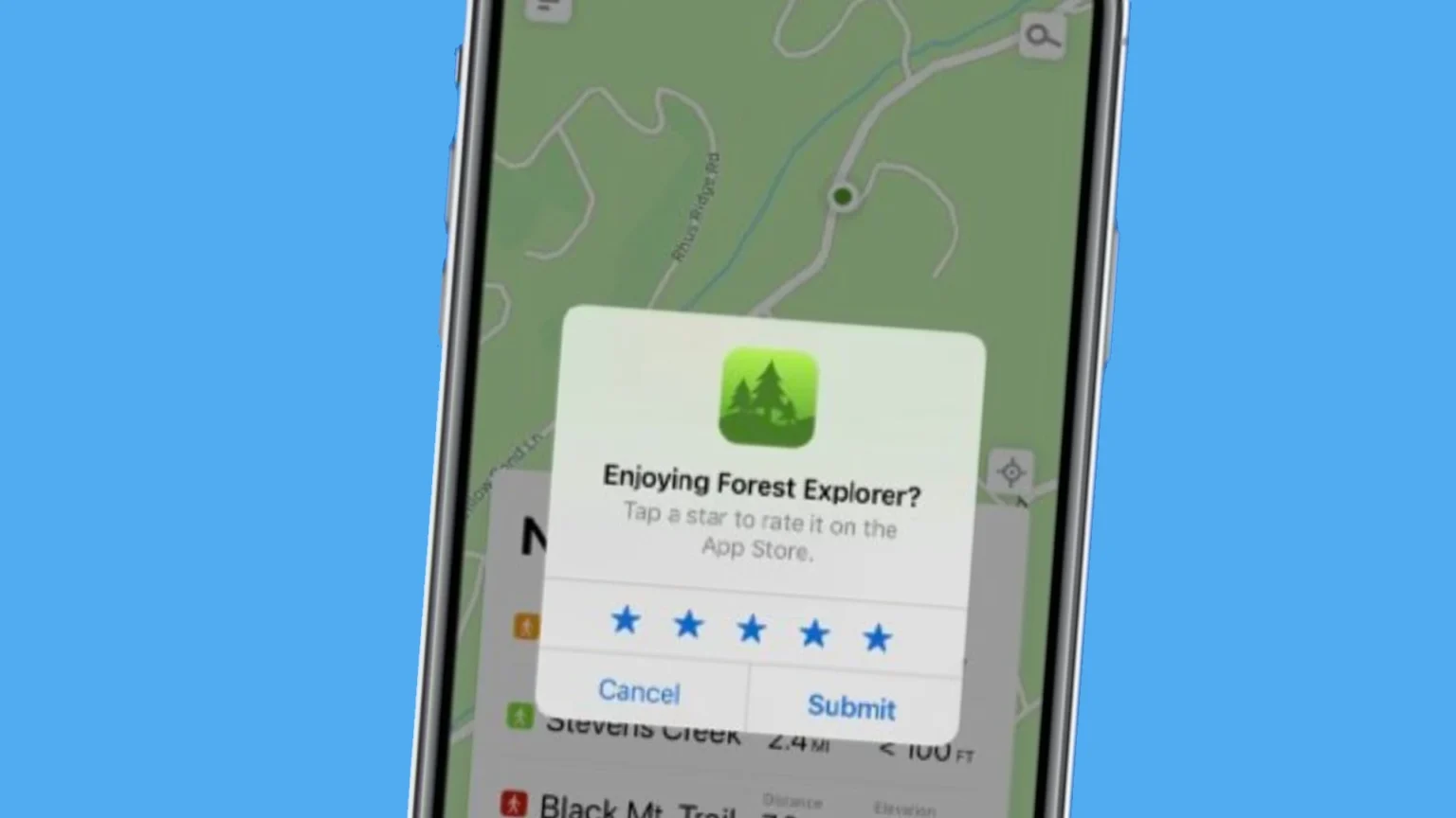turn off app rating popup iphone