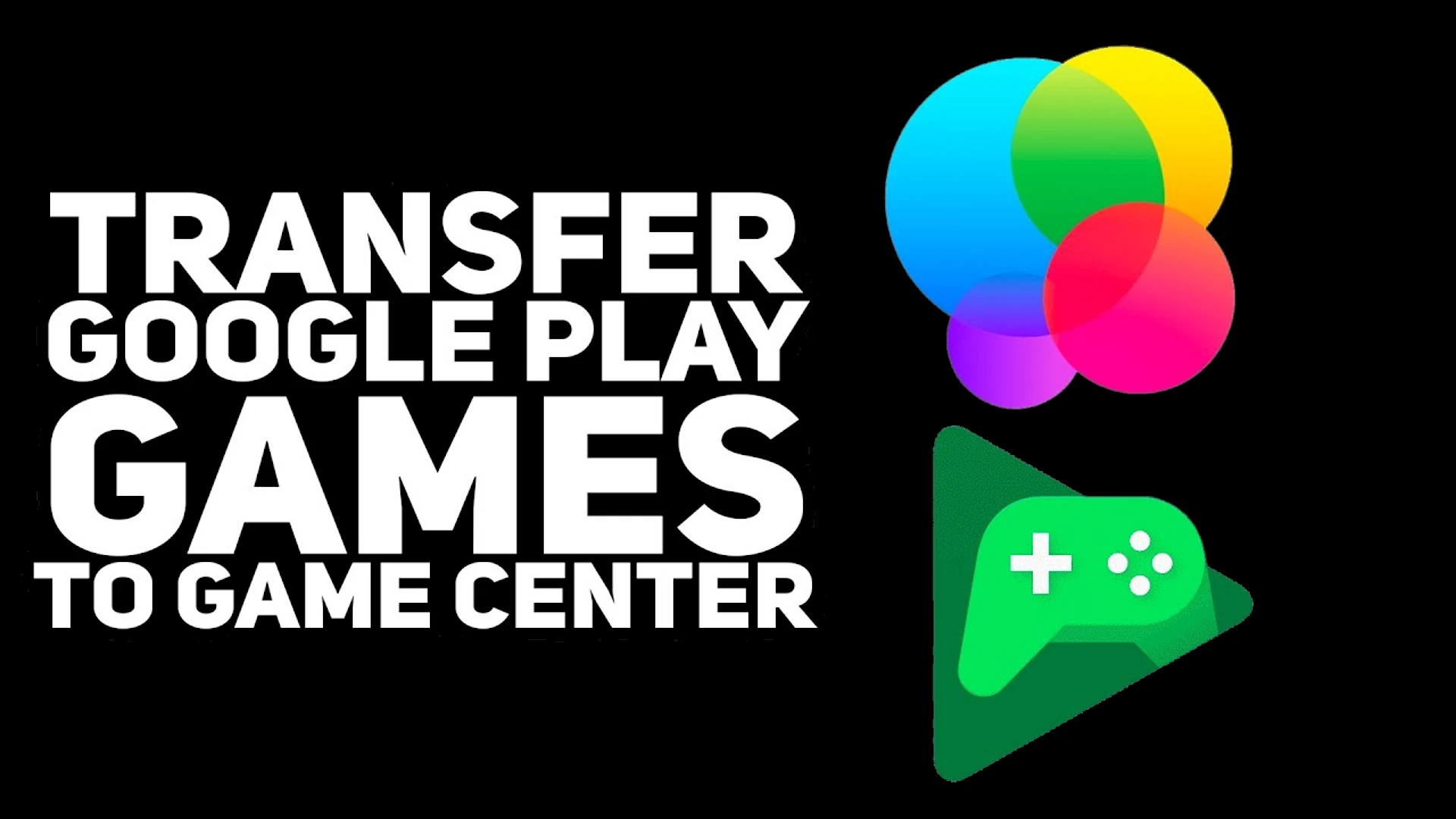 transfer google play games to game center