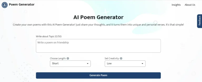 AIPoem Generator