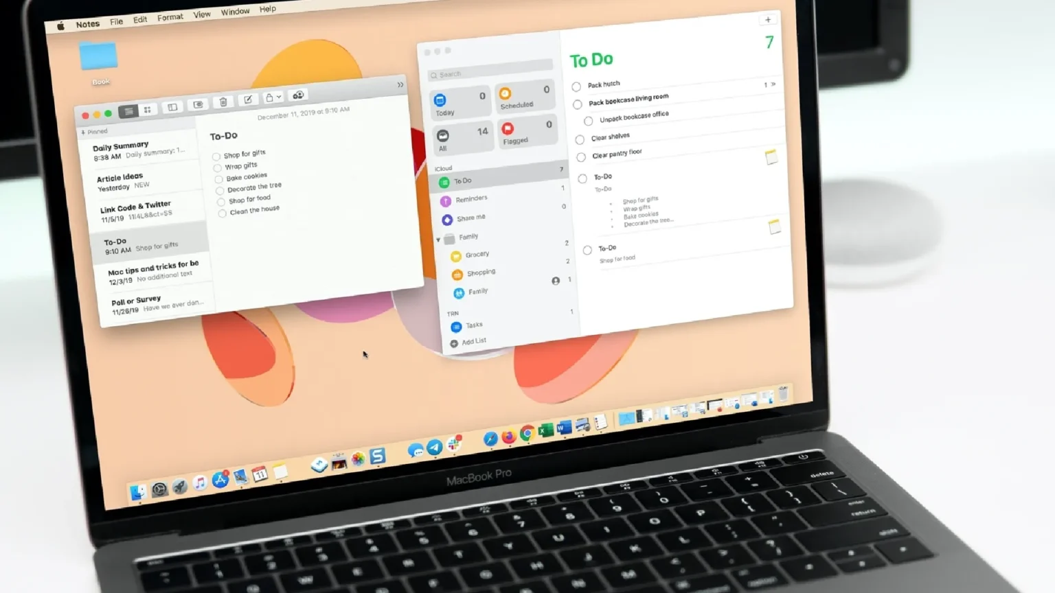 notes on macbook