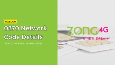 0370 network code zong online booking