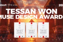 TESSAN's Design Excellence Celebrated at Muse Design Awards 2024: Gold and Silver Victories Herald a New Era in Charging Solutions