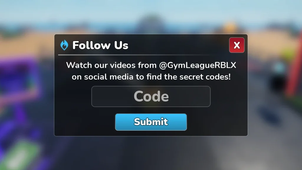 gym league codes redeem