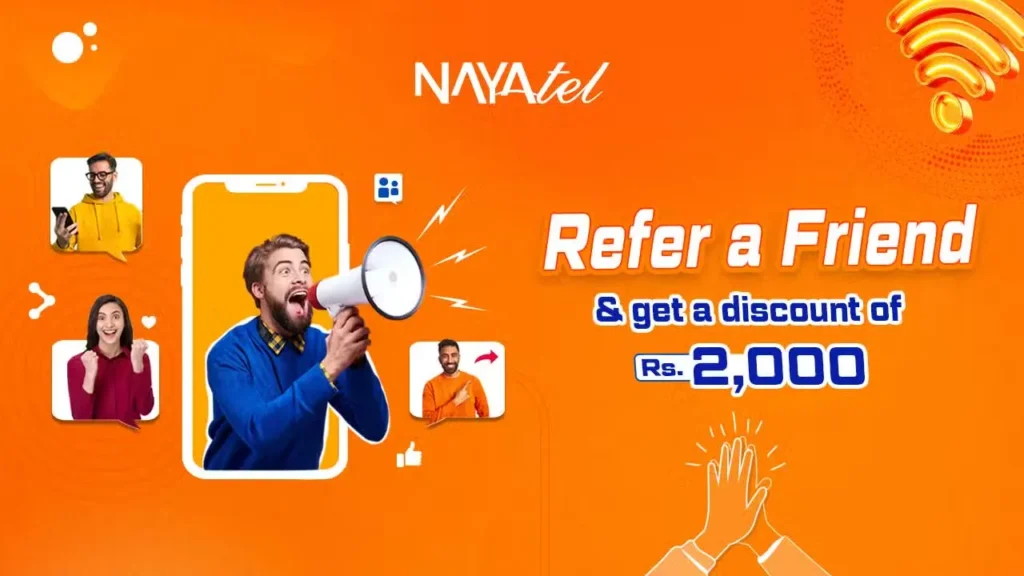 Nayatel Customers Now Get Rs. 2,000 for Every Referral Signup nayatel customers refferal get rs. 2000