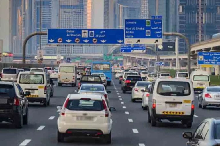 dubai trafic
