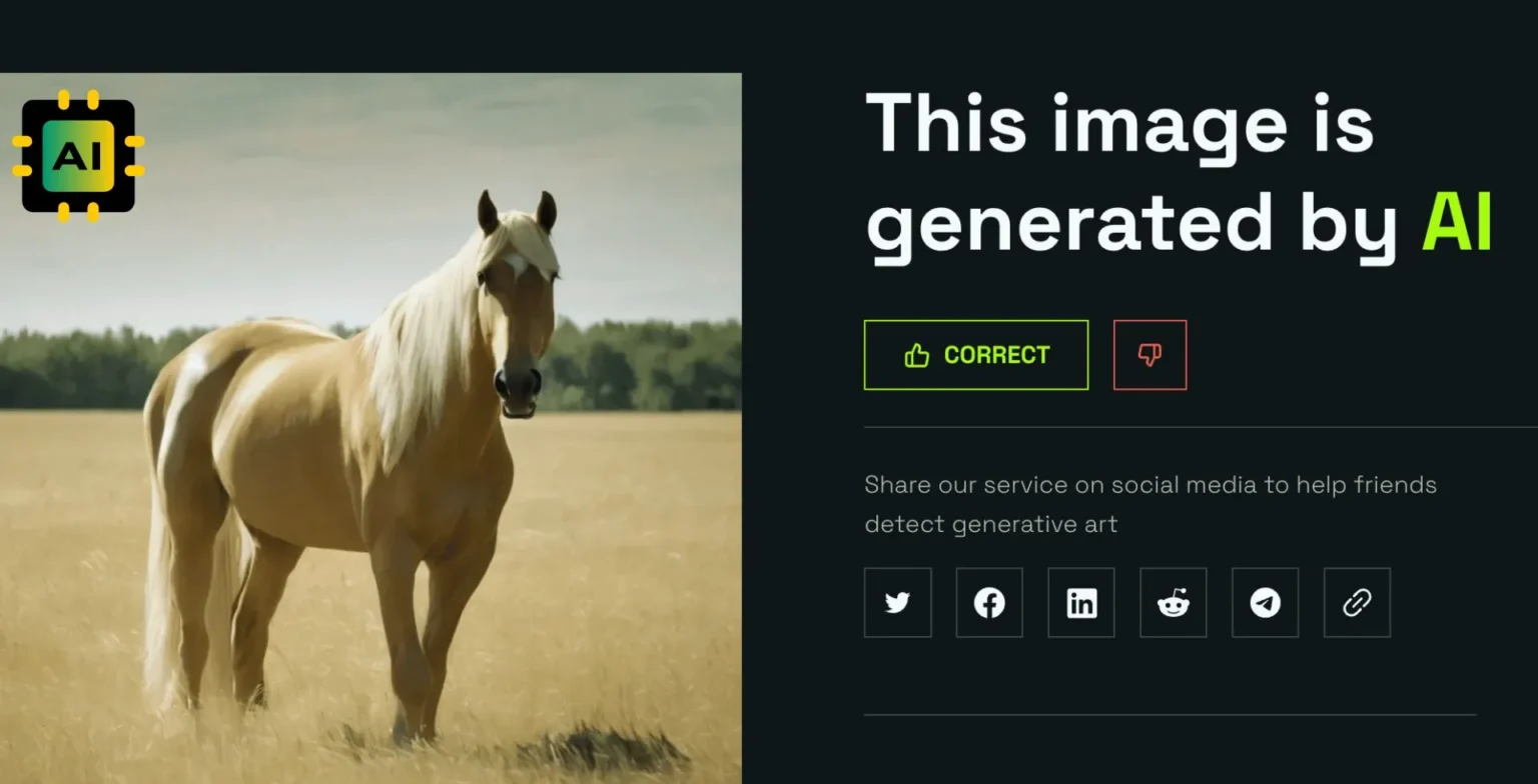 ai image detector how to detect ai generated images