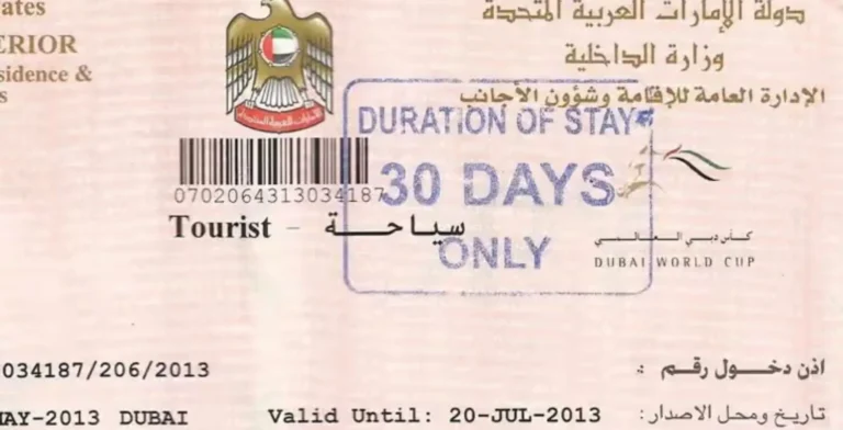 dubai job seeker visa fee dirhams for pakistanis