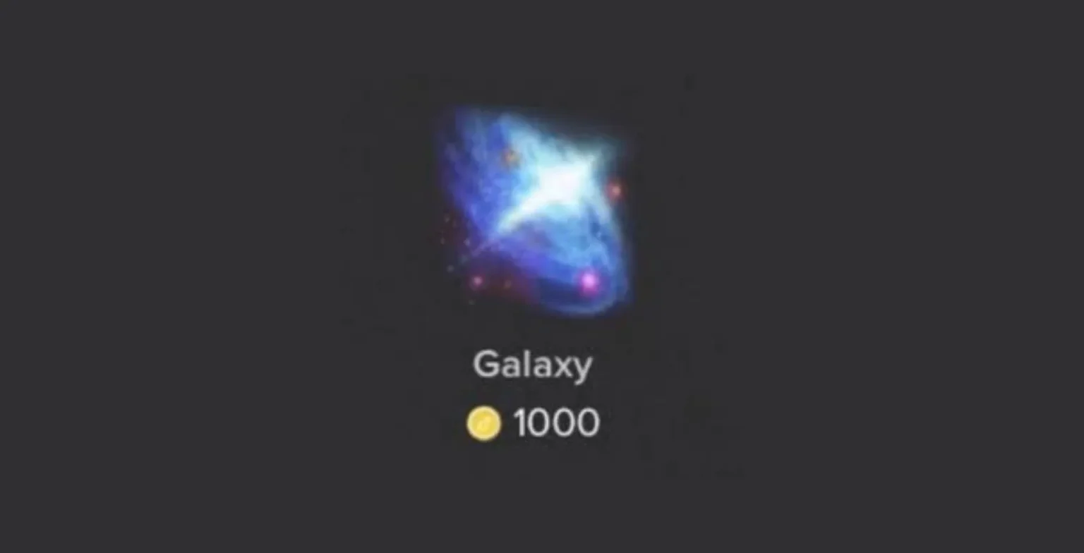 galaxy gift cost tiktok