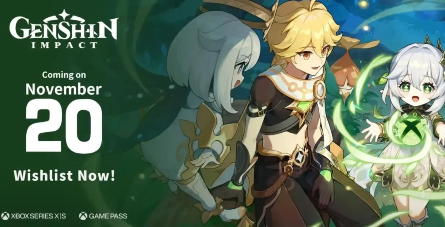 genshin impact xbox release date